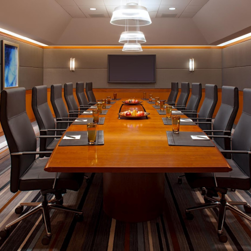 Empty board room