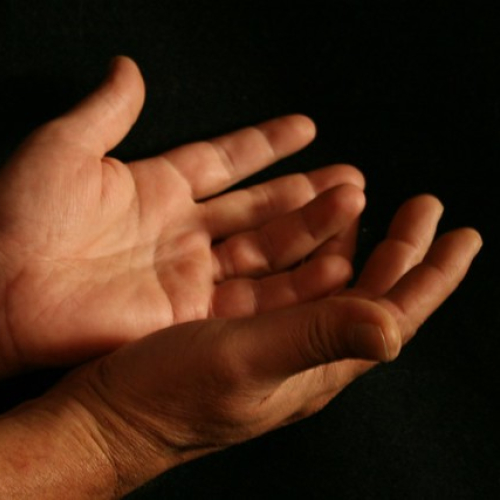Open hands