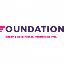 Logo reads Foundation. Inspiring Independence. Transforming lives