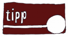 TiPP handdrawn flag logo