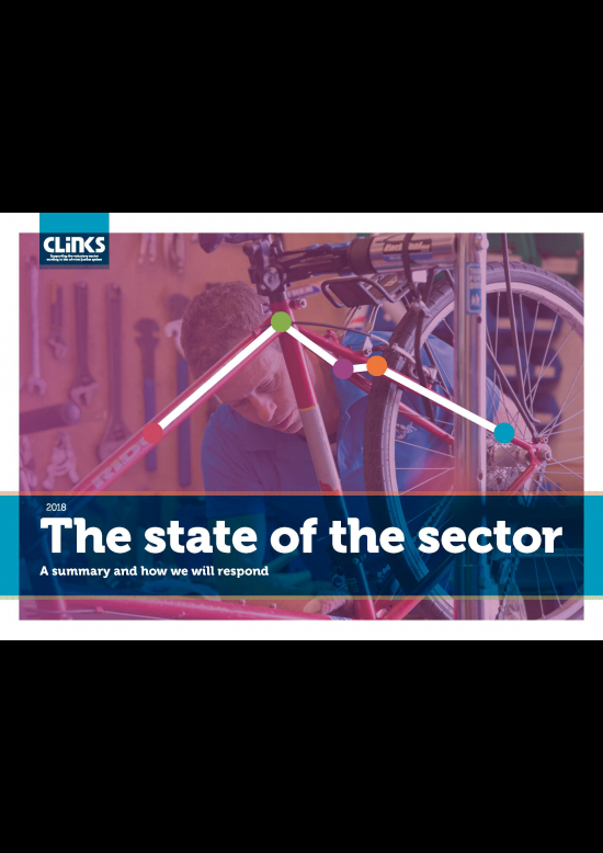 State of the sector 2018: A summary and how we will respond cover image