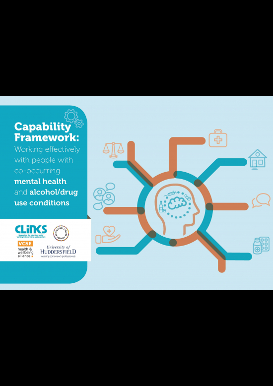 Working effectively with people with co-occurring mental health and Alcohol/drug use conditions cover image