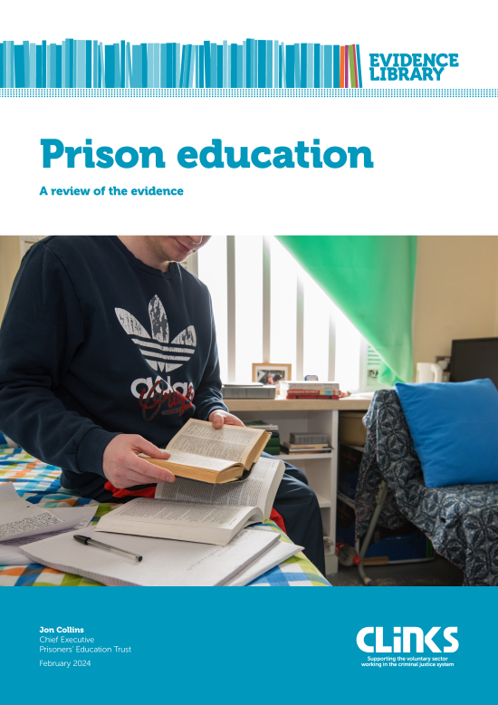 Prison education - A review of the evidence cover